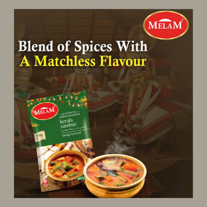 MELAM KERALA SAMBAR MASALA 100 G – image 2
