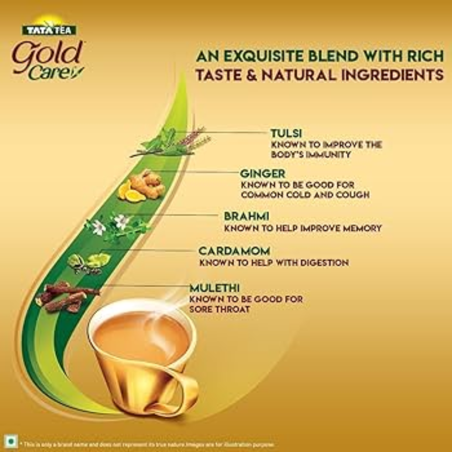 TATA TEA GOLD CARE 500 G – image 3