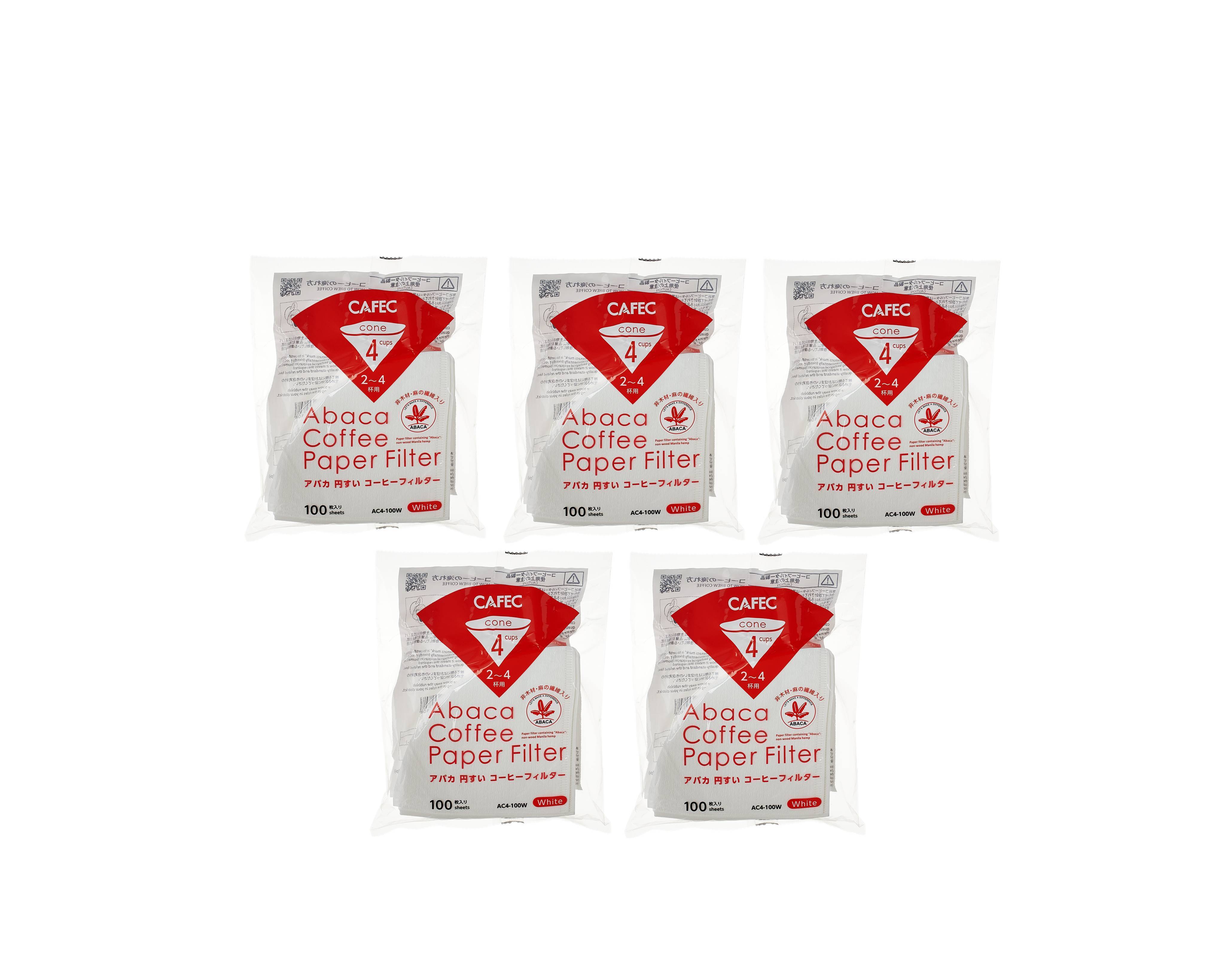 Cafec V60 Paper Filter Size 02