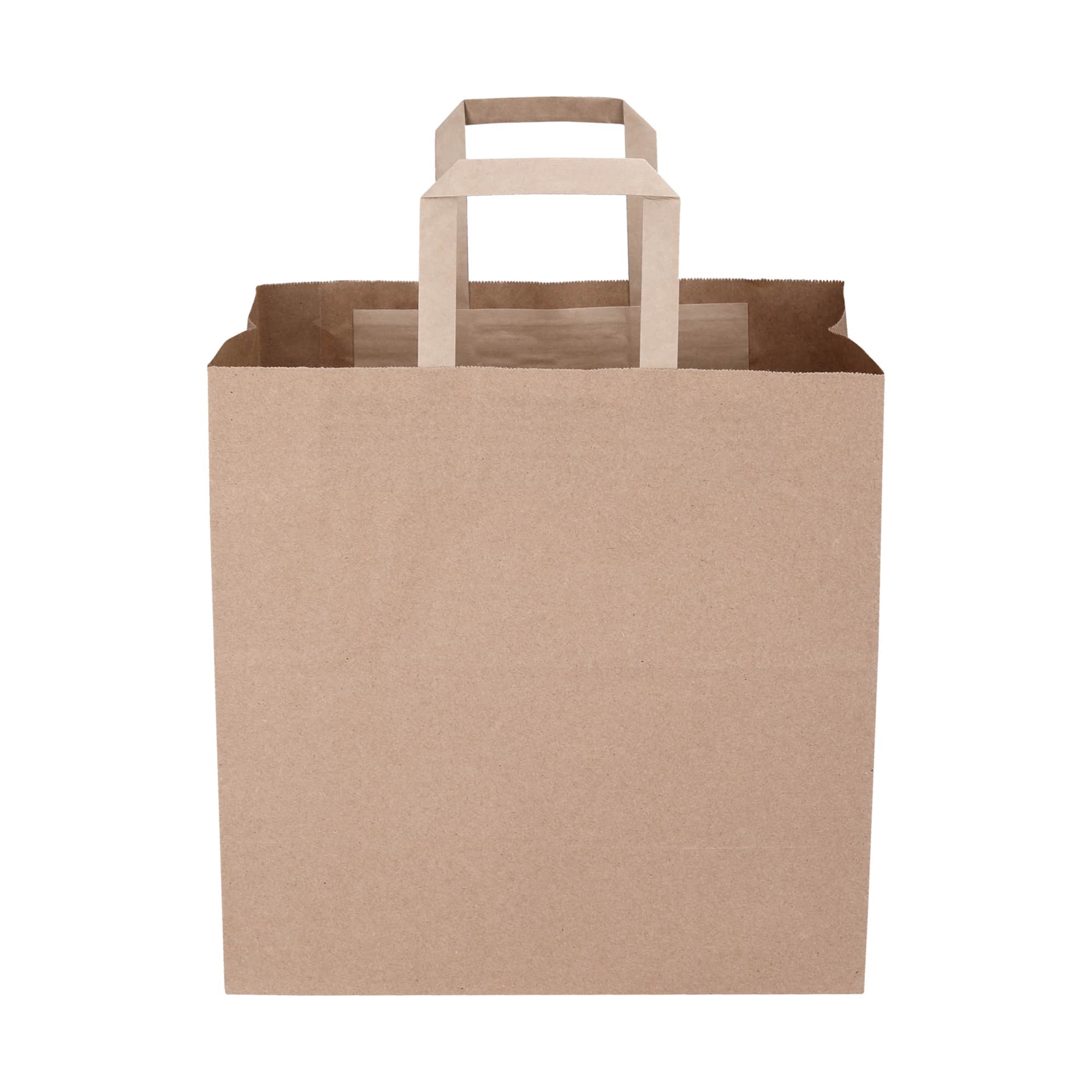 Brown Paper Bag with Flat Handle