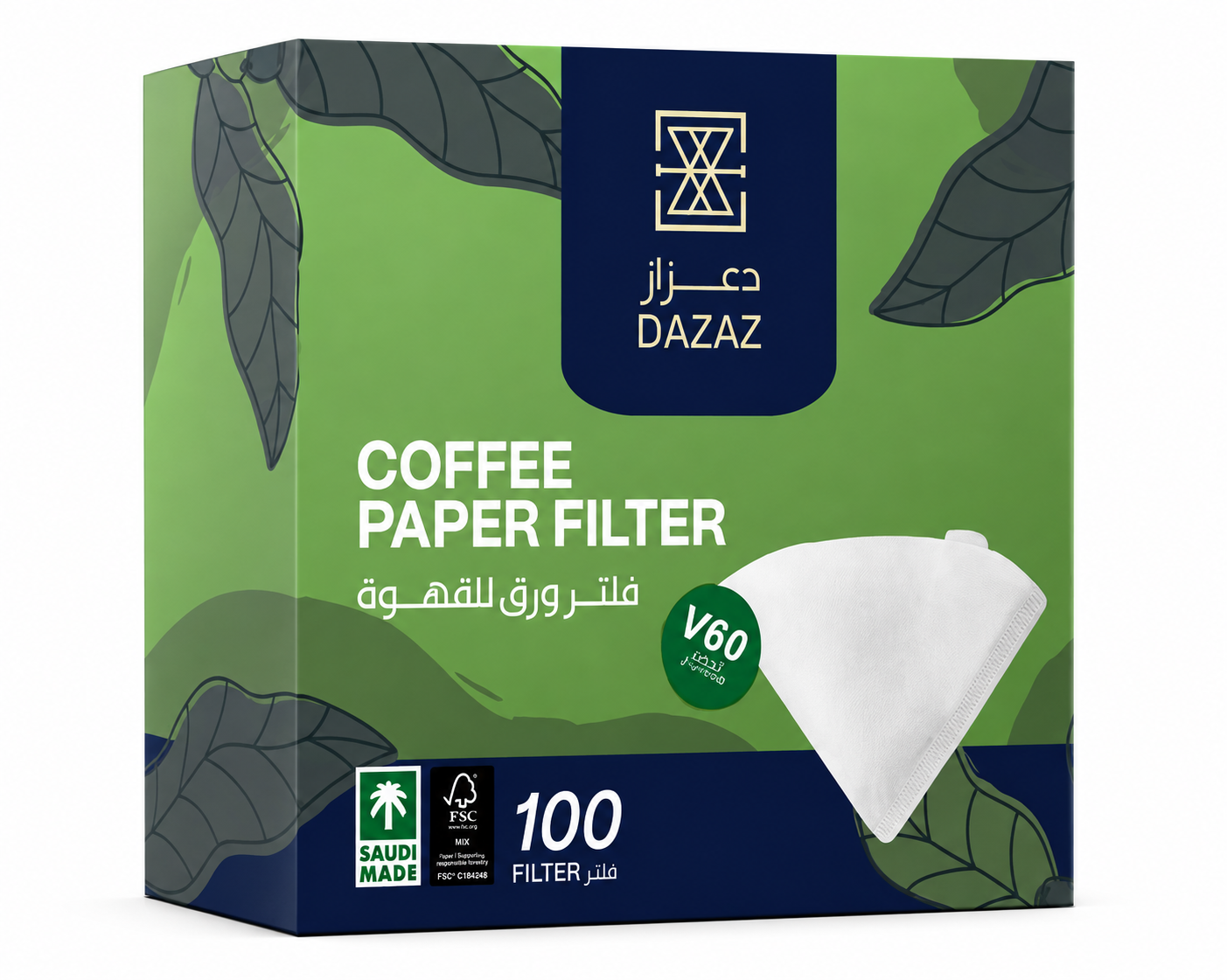 Dazzaz V60 Coffee Filter Size 02