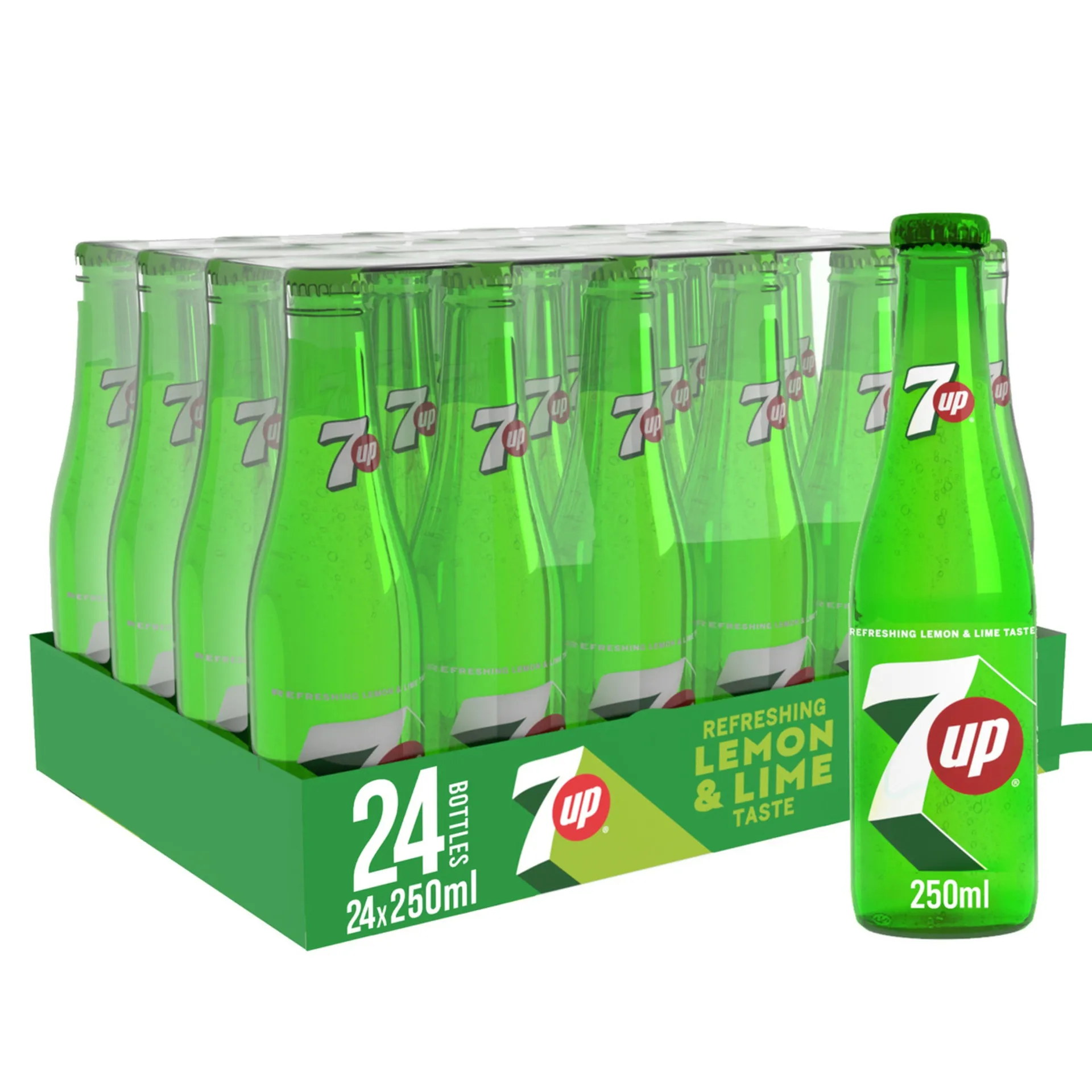 7UP Glass Bottle 245ml