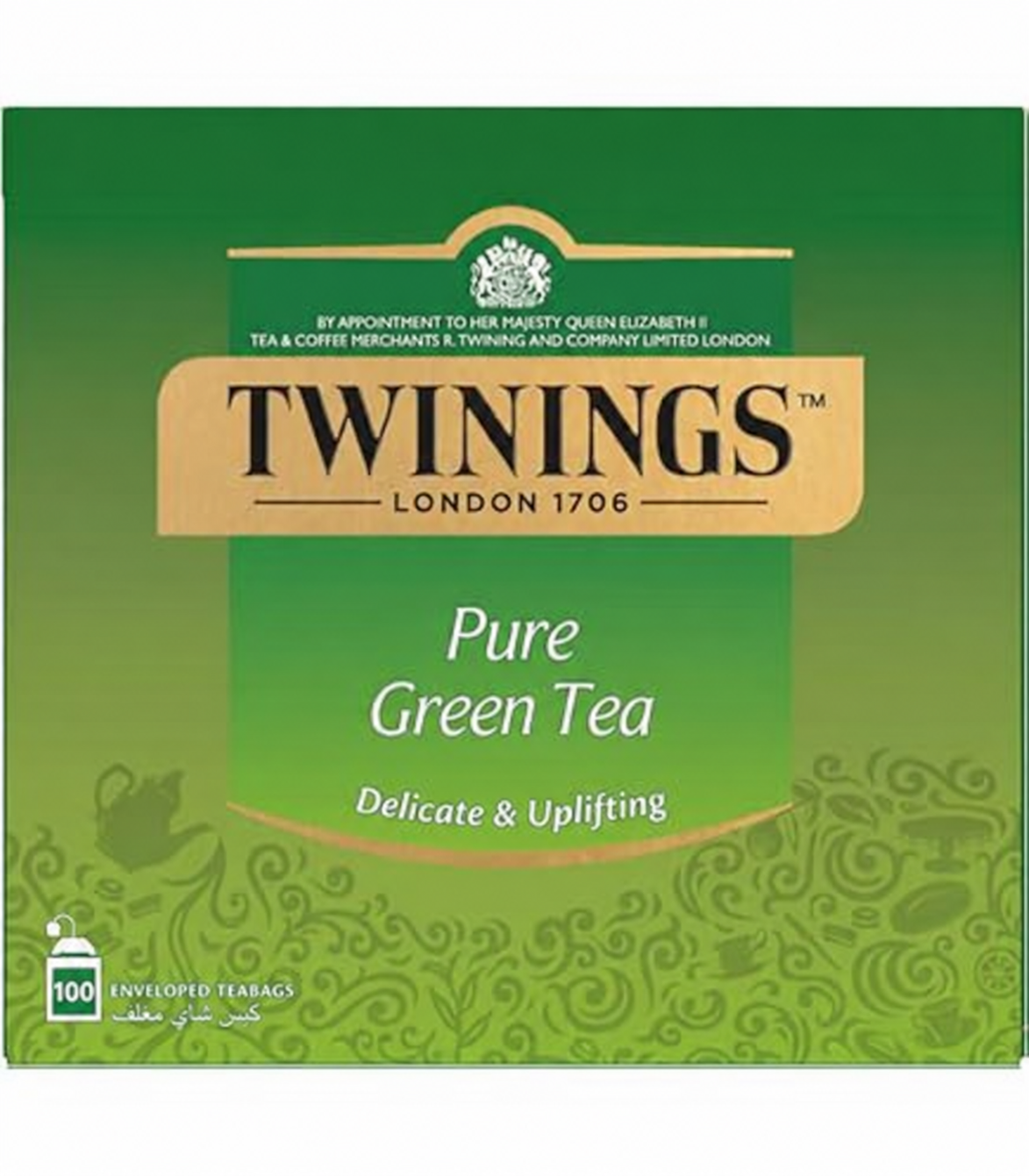 Twinings Green Tea 100 Tea Bags