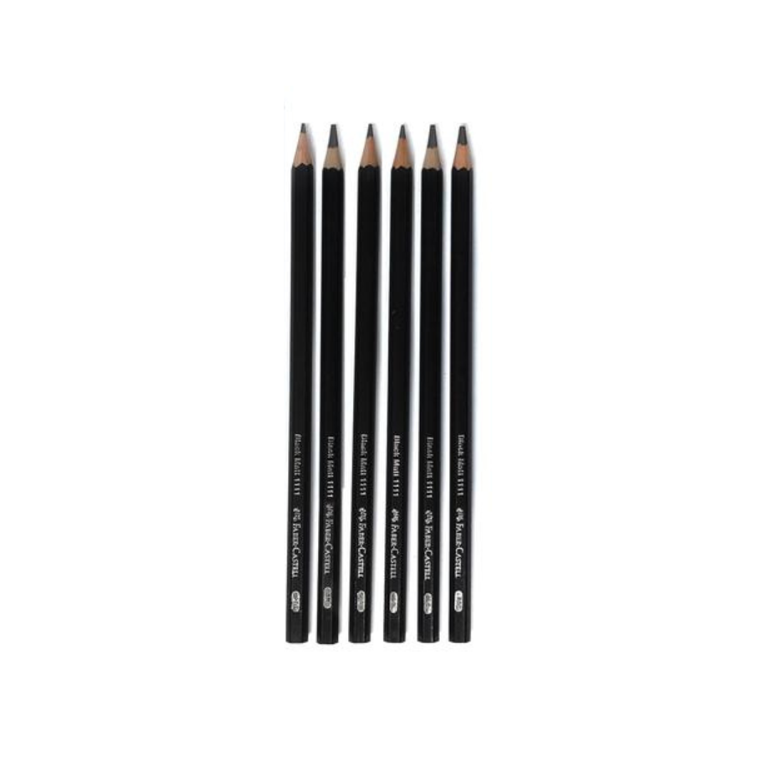 Faber Castell - 6 Drawing Pencils ( 2B , 3B , 4B , 5B , 6B , 8B ) – image 2