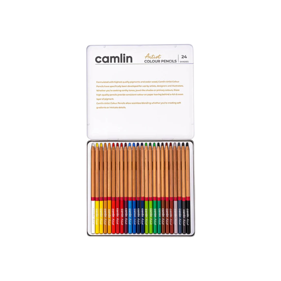 Camlin Artist Colour Pencils 24 Shades  – image 3