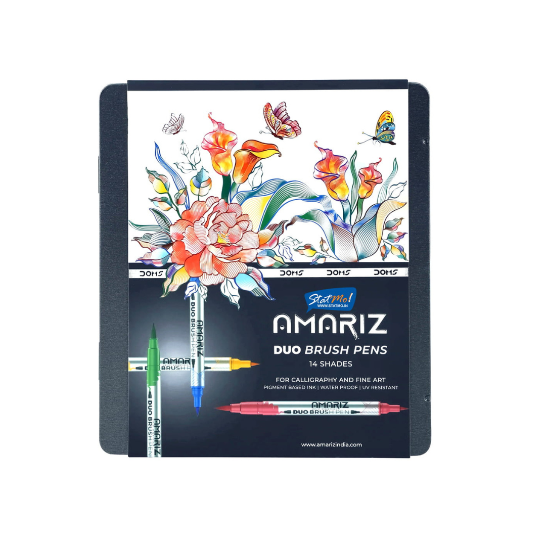 Amariz Duo Brush Pen 14 shades, 