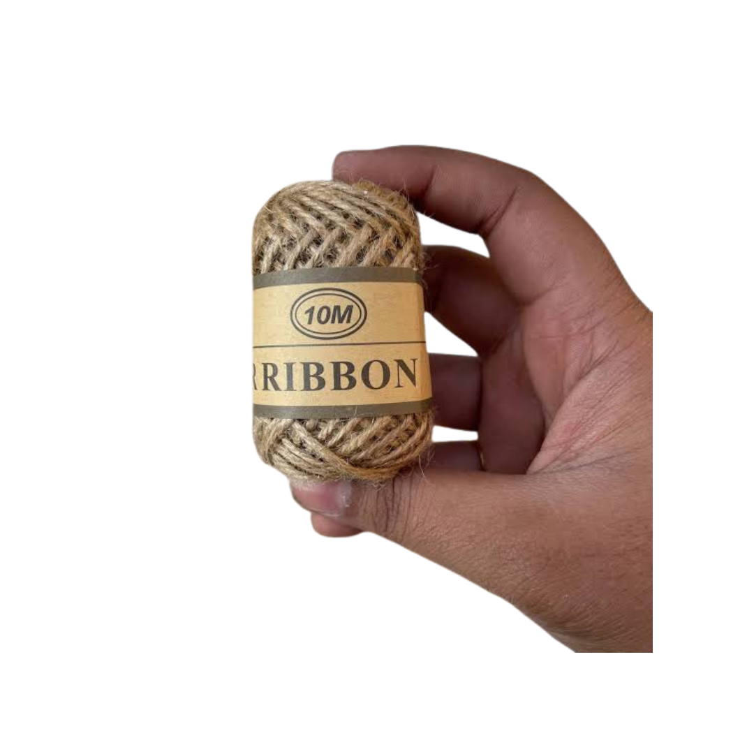 Jute Ribbon / Jute thread - 10 Metre (1 roll) – image 2