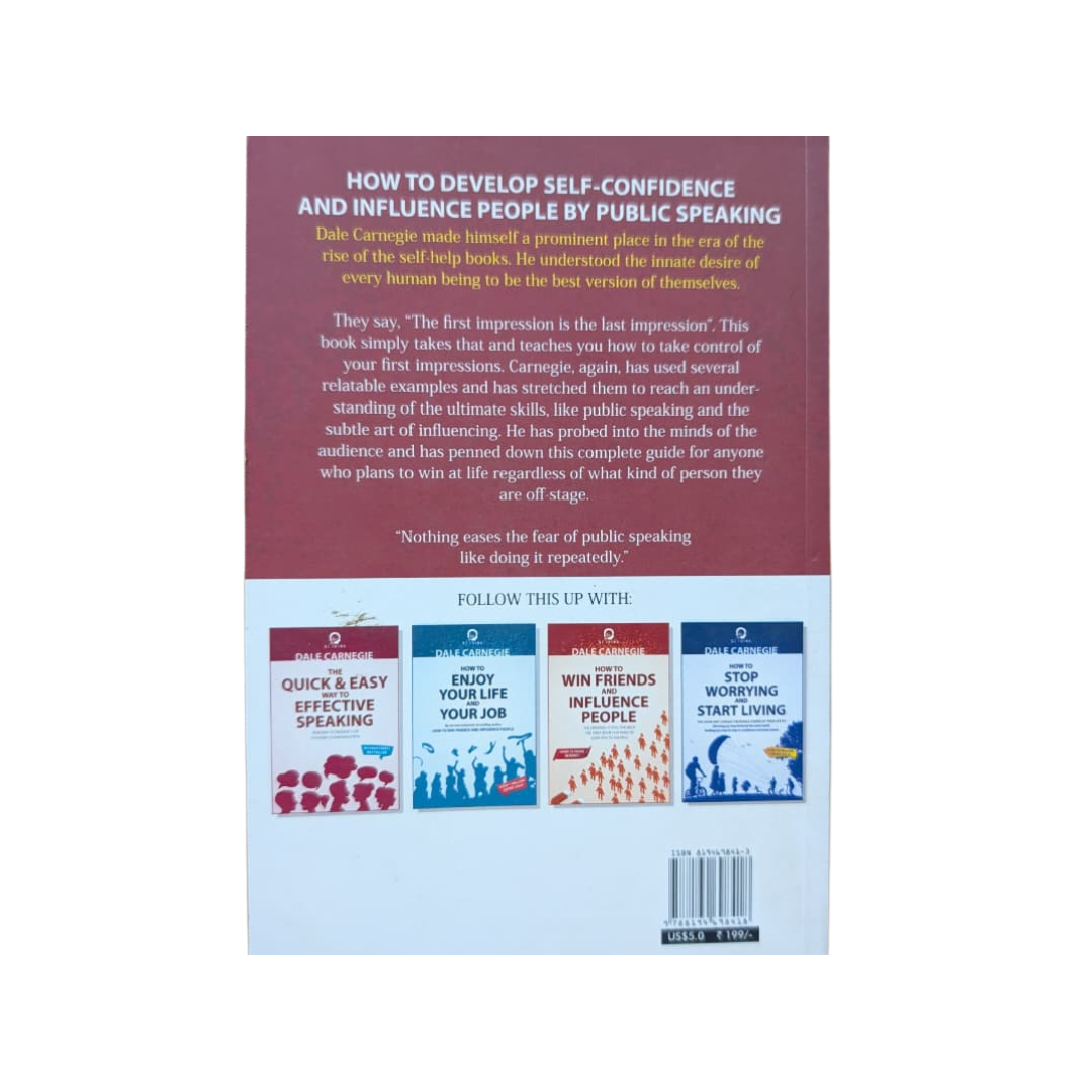 How To Develop Self-Confidence And Influence People By Public Speaking - Dale Carnegie - Novel – image 2
