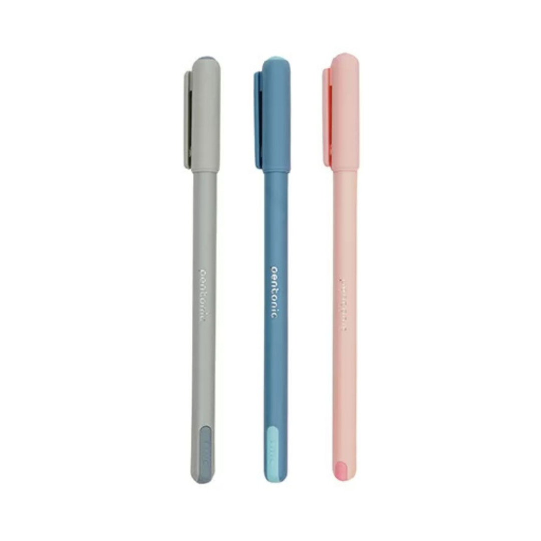  Pentonic Frost Ball Pen – Set of 3 (Blue, Black & Red ) Pens / Red pen / Blue pen / black pen – image 2