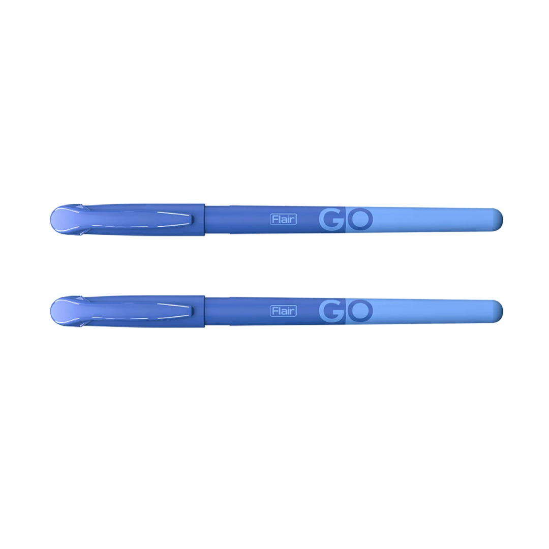 Flair go blue ball pen / ball pen blue