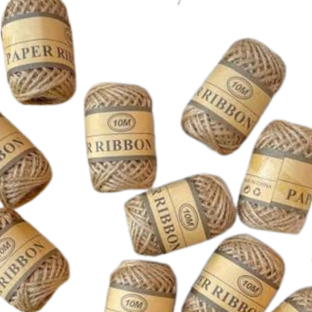 Jute Ribbon / Jute thread - 10 Metre (1 roll) – image 1