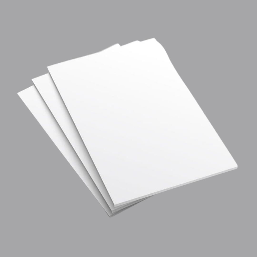 Plain A4 sheets / Drawing paper sheets / A4 paper white - 3 sheets (140 gsm ) – image 1