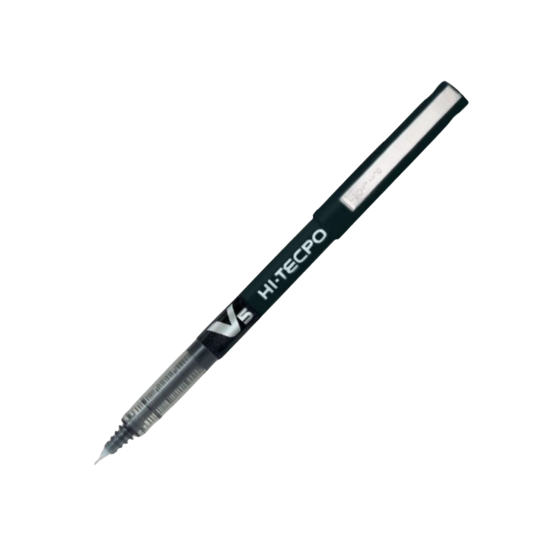 V5 black pen / black gel pen - Non refillable