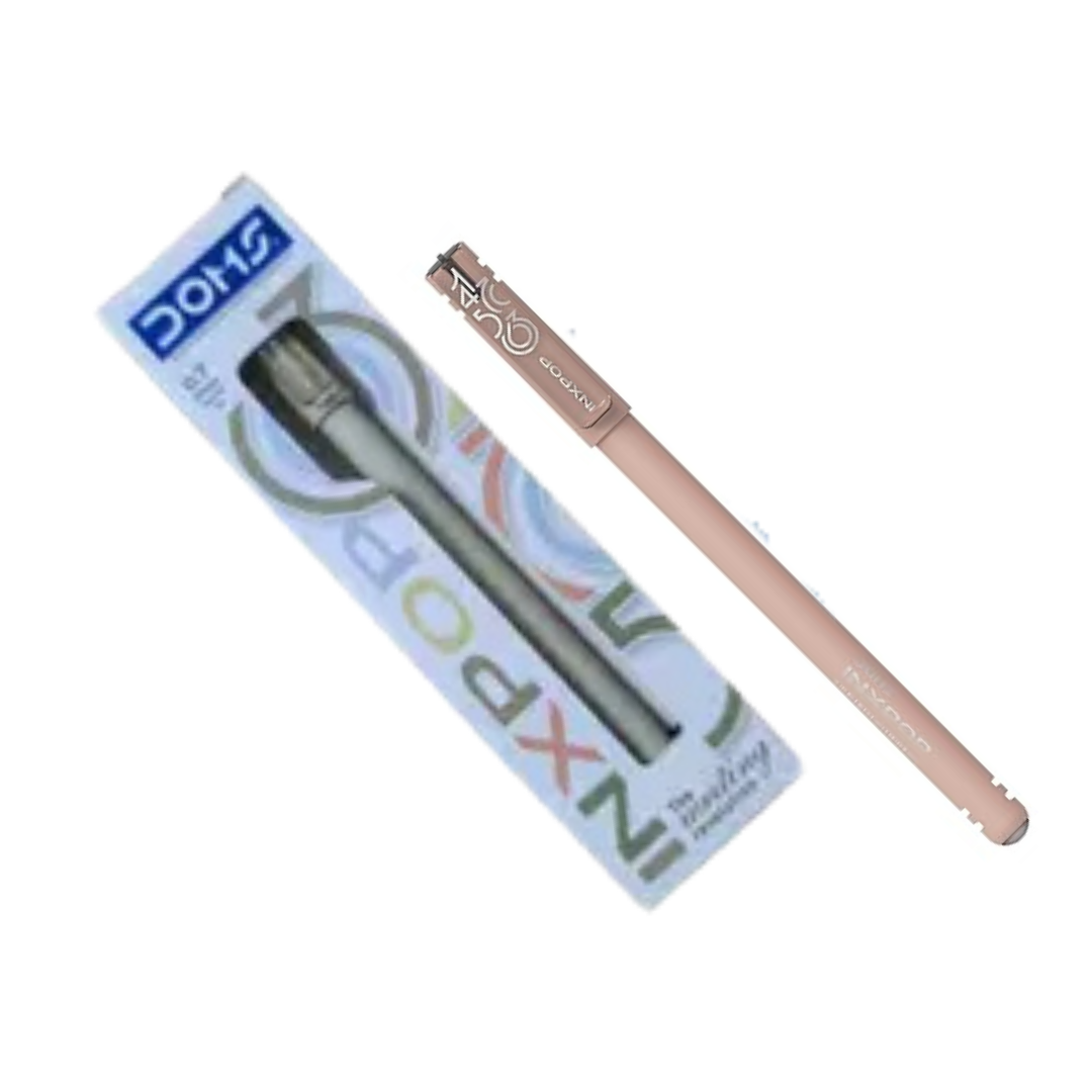 Doms INXPOP Ballpen-Red -0.7mm / Red  ball pen / 1 pen – image 1