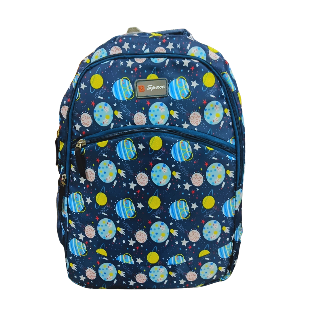 Space theme school bag  – image 1