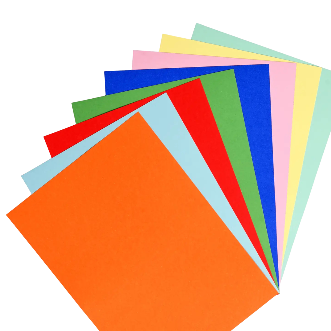 Lotus A4 Sheets colour paper / crafting paper / multicolour paper - 20 sheets  – image 1