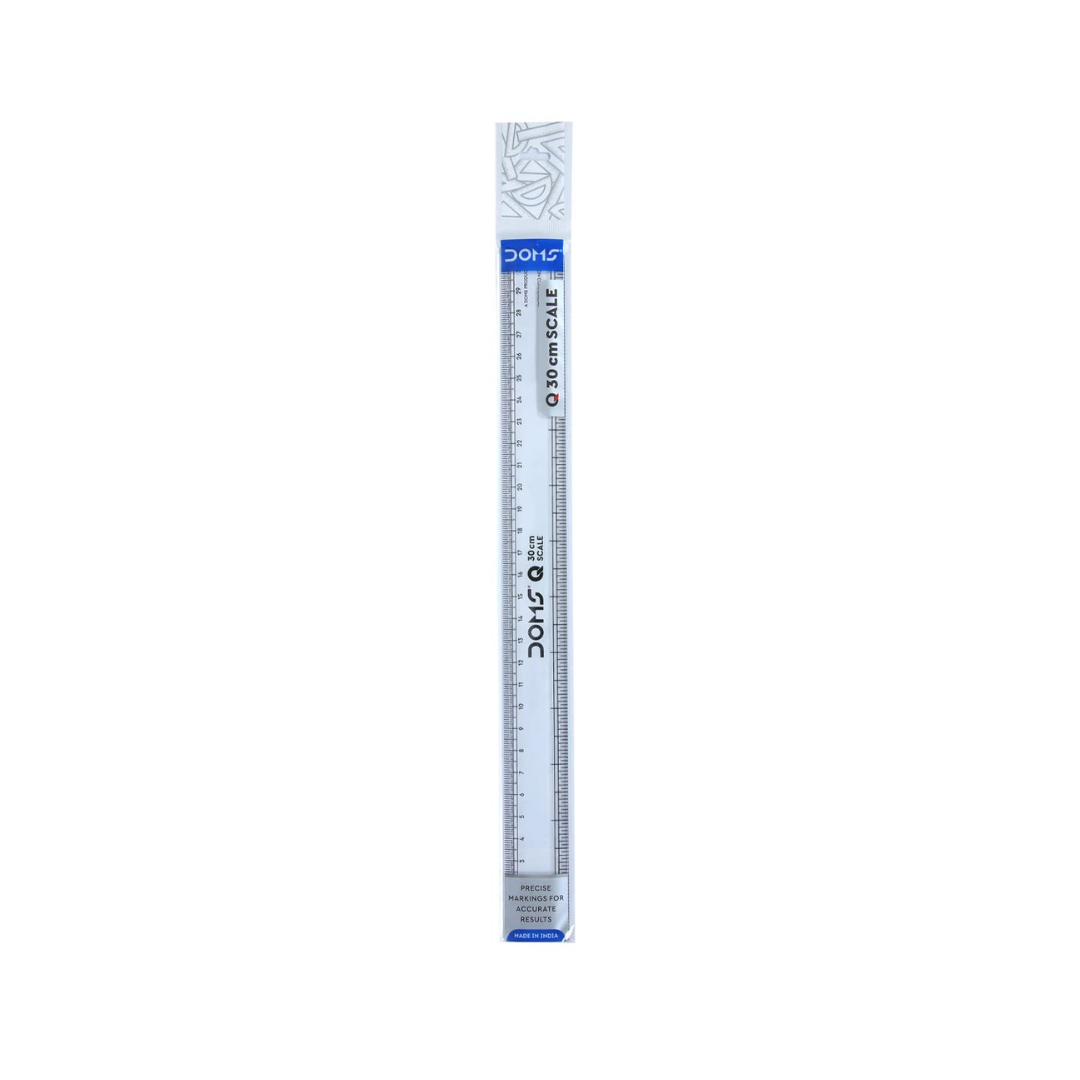 Doms Q Series Transparent Scale - 30 cm / long scale  – image 2