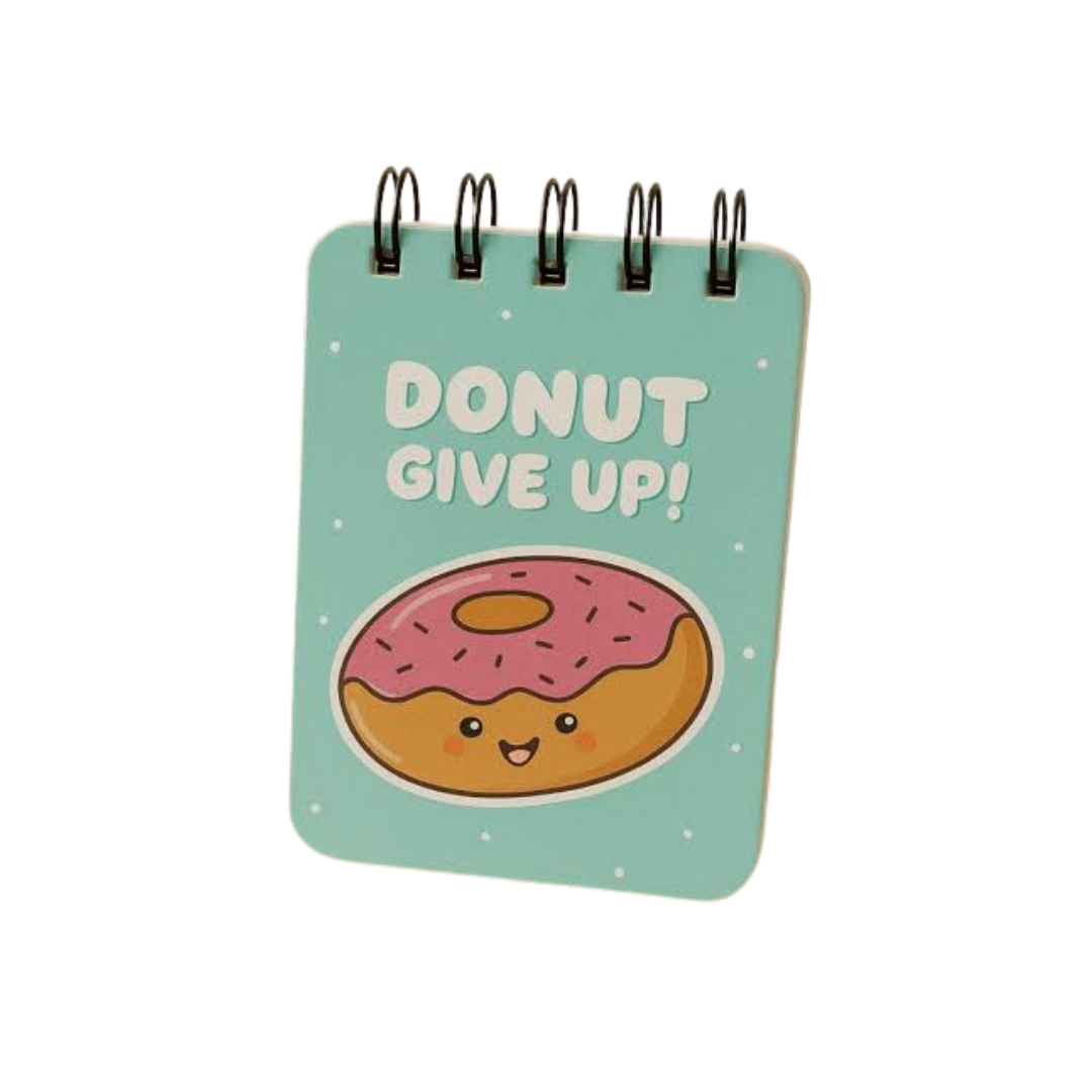 Donut pocket diary / pocket pad ( 73 x 106 mm ) / spial diary – image 2