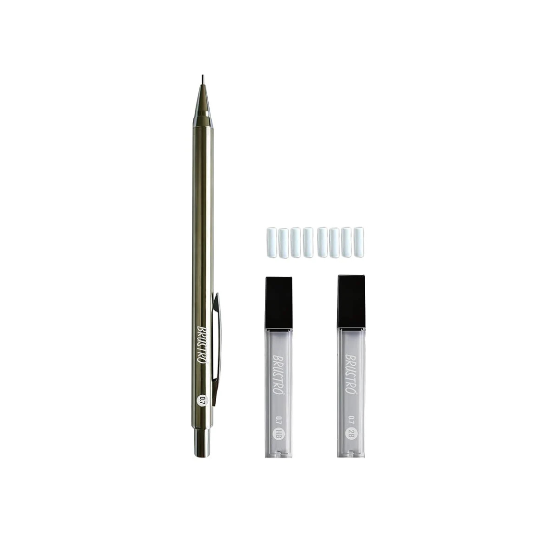 Brustro Mechanical Pencil Set with Eraser 0.7mm / Lead pencil / drawing pencils – image 2