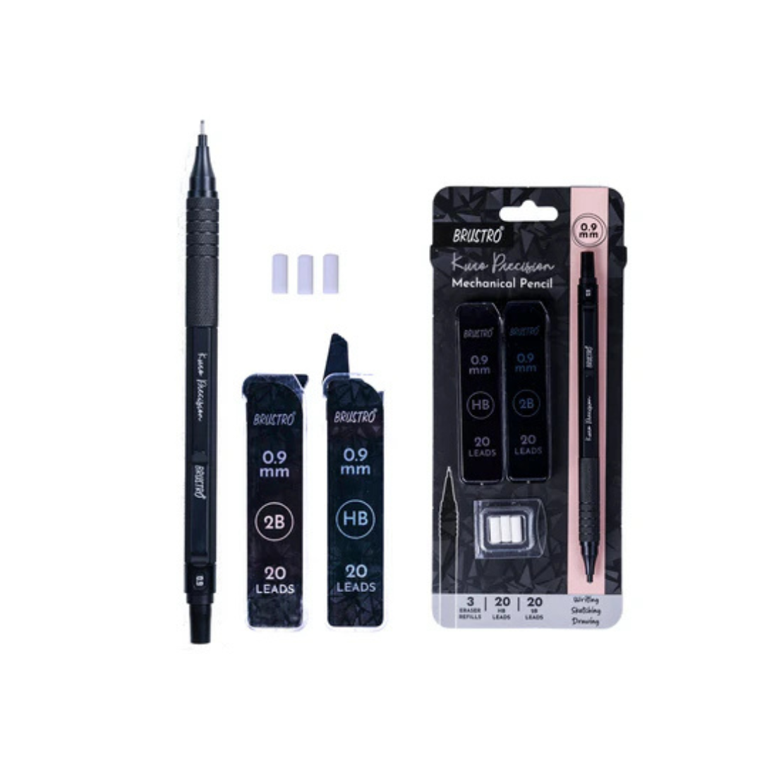 Brustro Kuro Precision Mechanical Pencil - 0.9 mm / Lead pencil / drawing pencils