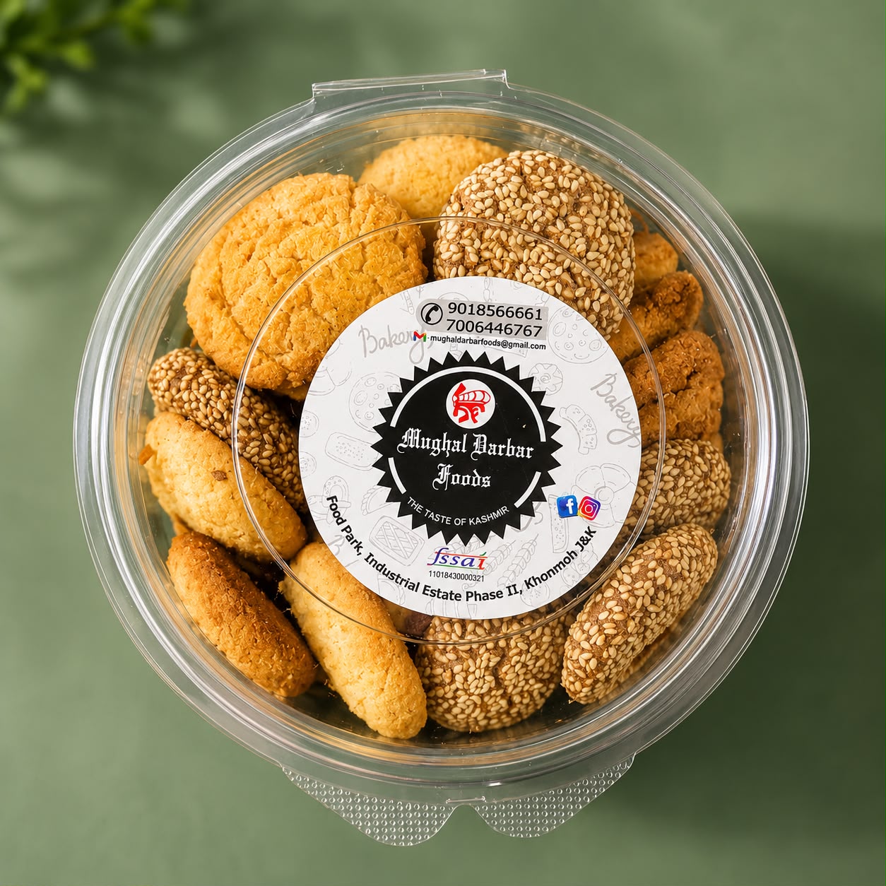 Sweet Mix Biscuits, By Mughal Darbar, 300g
