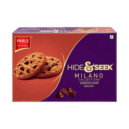 Hide & Seek Milano Choco Chip Cookies, 120g