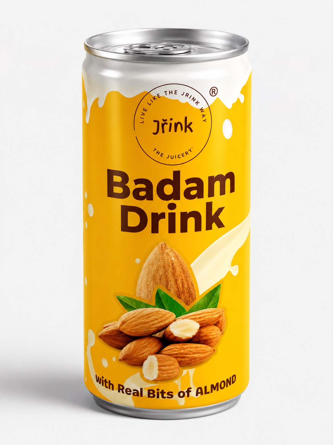 Badam Drink With Real Bites of Almonds, 180ml