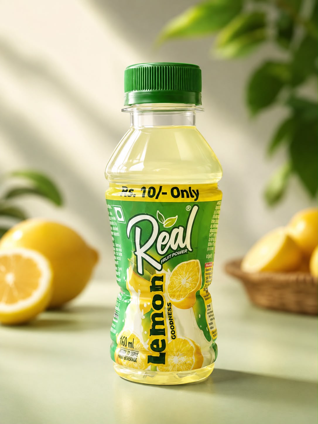 Real Fruit Power Lemon Juice, 150ml Bottle – image 1