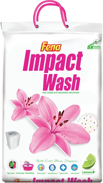 Fena Impact Wash Detergent Powder, 6Kg + 2Kg Free