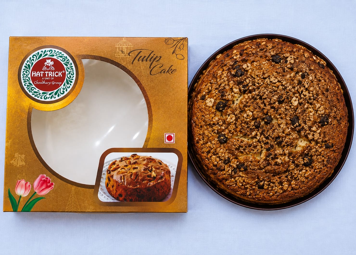 Tulip Walnut Cake Round by Hat Trick – image 1
