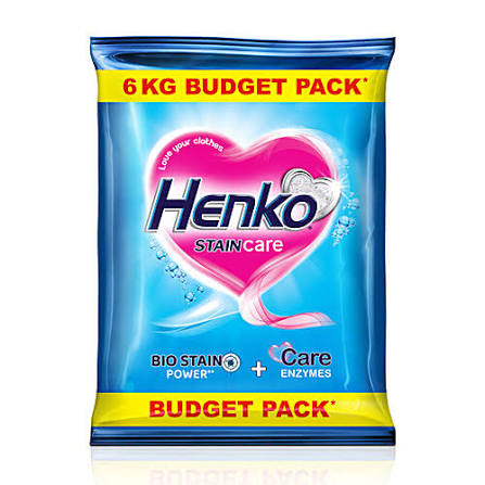 Henko Stain Care Oxygen Power Washing Powder, 6Kg