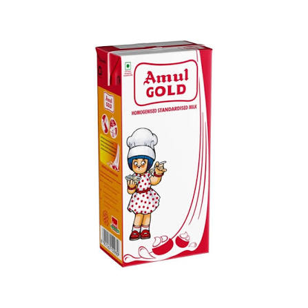 Amul Gold Milk, 1Ltr