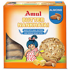 Amul Butter Nankhatai Cookies, Made With Amul Butter & Whole Wheat Atta, 200g