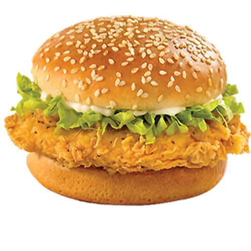 Chicken Zinger Burger, by Soul Strips