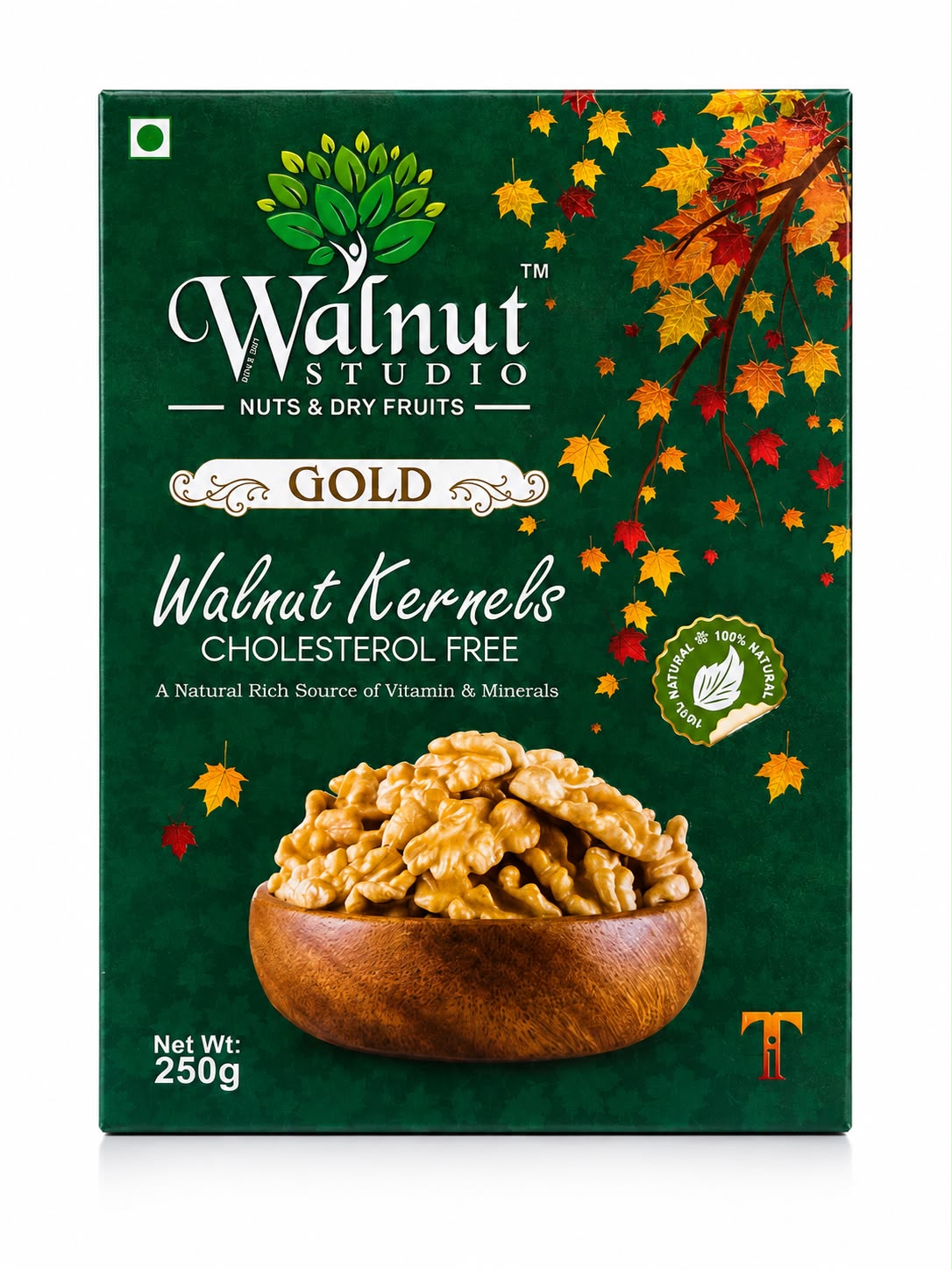 Walnut Kernels, Cholesterol Free, 250g Box