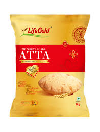 LifeGold MP Wheat Chakki Atta, Absorbs More Water & Softer Rotis By KK Group